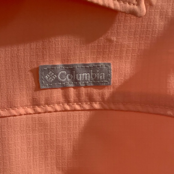 Columbia Omni Shade Sleeveless Shirt Coral Size S - Picture 3 of 6